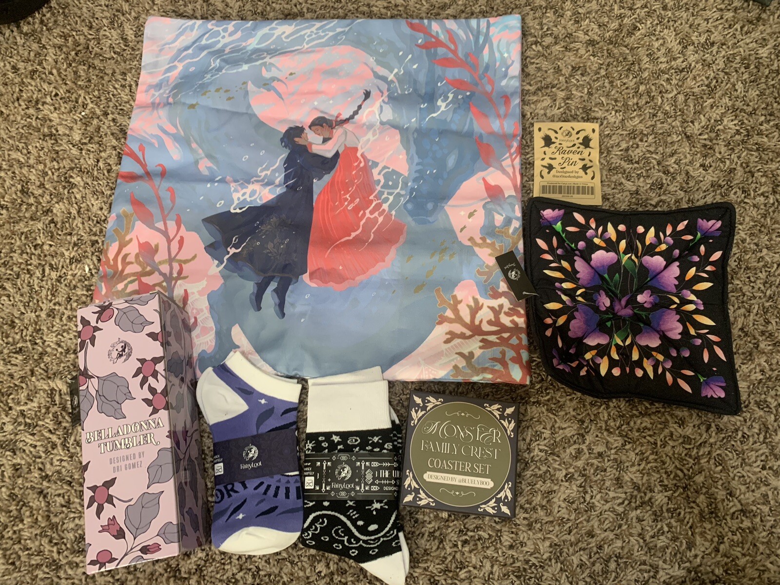 Fairyloot Mixed Lot Of 7 Collectible Merch