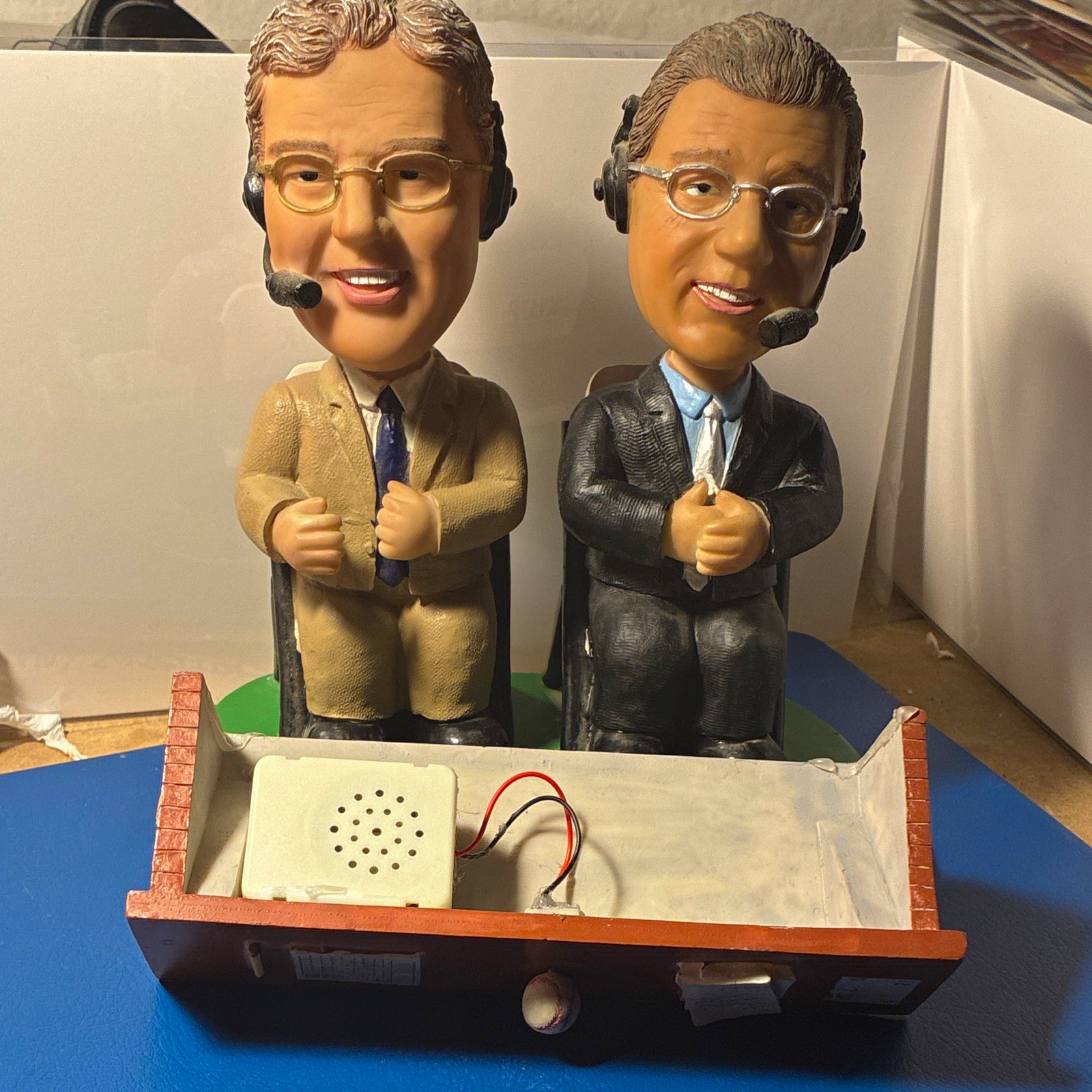 RARE:🔥San Francisco Giants SportsNet Broadcaster Double Bobblehead Plastic, MLB RARE:🔥San Francisco Giants SportsNet Broadcaster Double Bobblehead Plastic, MLB