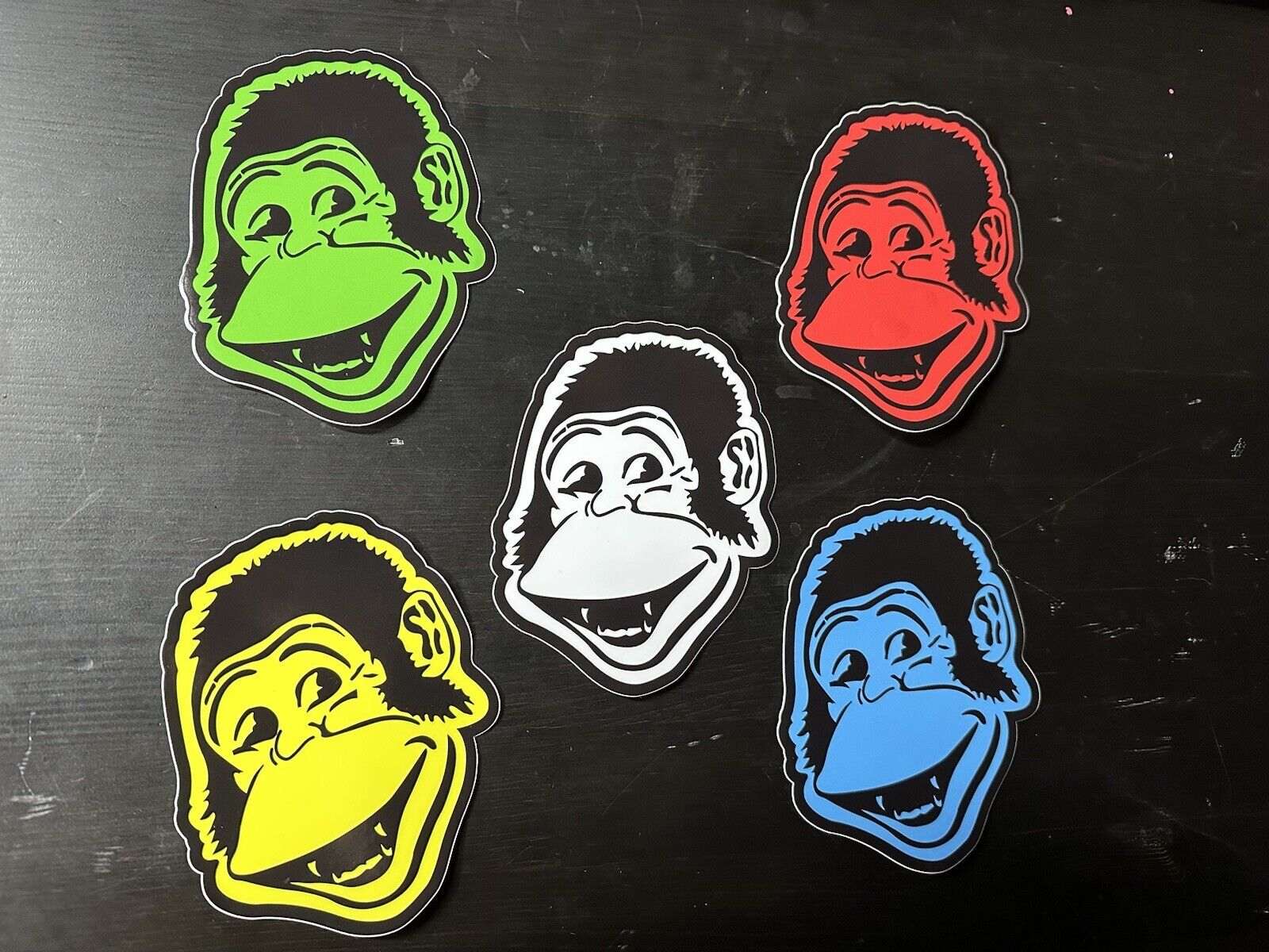 Ben Davis Gorilla 5 Sticker Pack , Multicolor ,New
