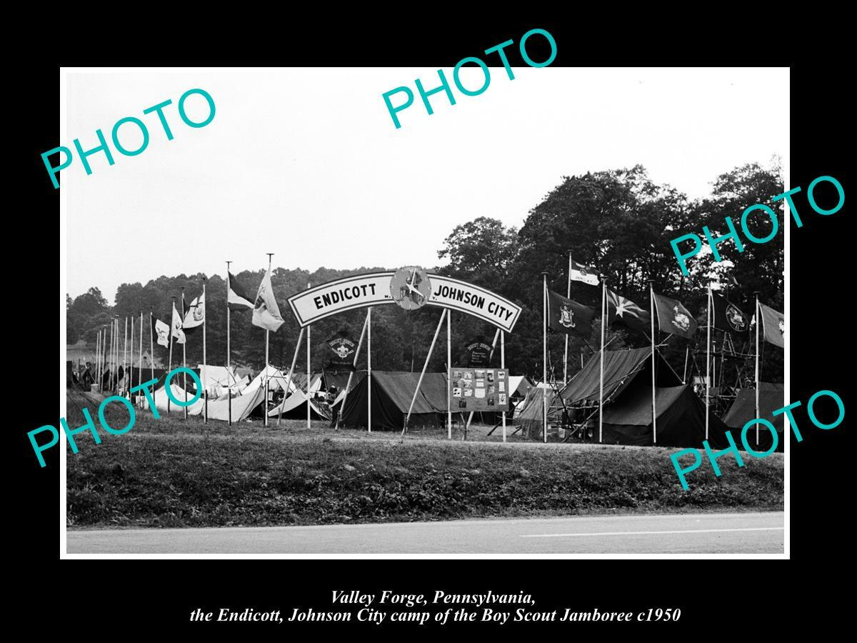 OLD POSTCARD SIZE PHOTO VALLEY FORGE PA ENDICOTT JOHNSON CITY SCOUT CAMP c1950 OLD POSTCARD SIZE PHOTO VALLEY FORGE PA ENDICOTT JOHNSON CITY SCOUT CAMP c1950