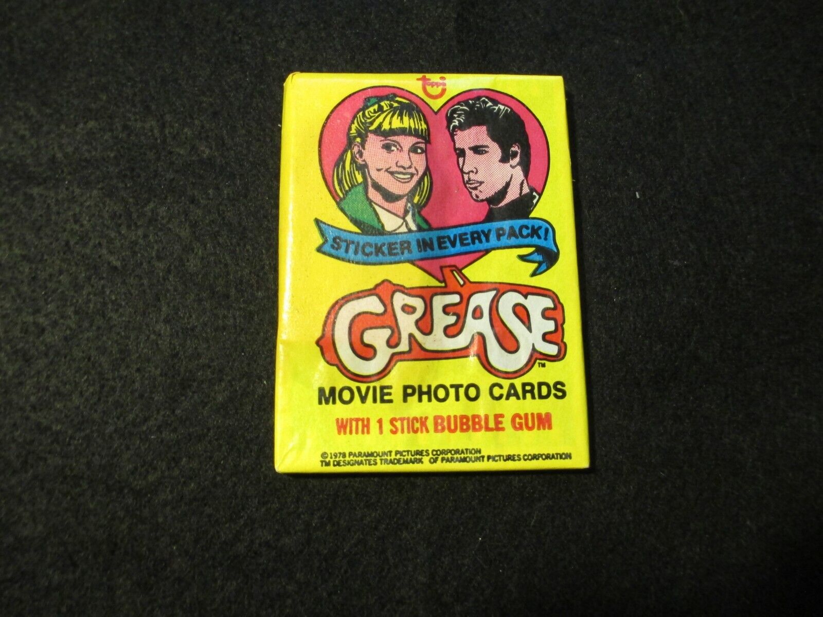 1978 Topps Grease Trading Card Pack 