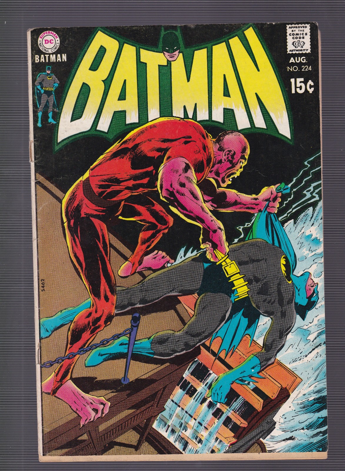 Batman #224 Neal Adams Cover Carnival of the Cursed Batman #224 Neal Adams Cover Carnival of the Cursed