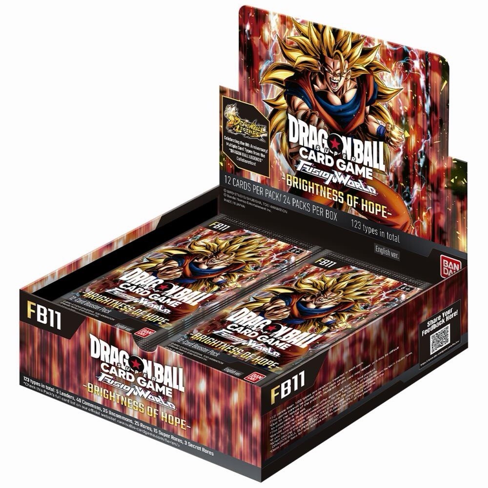 Dragon Ball Fusion World Brightness of Hope FB11 Booster Box READ DESCRIPTION Dragon Ball Fusion World Brightness of Hope FB11 Booster Box READ DESCRIPTION