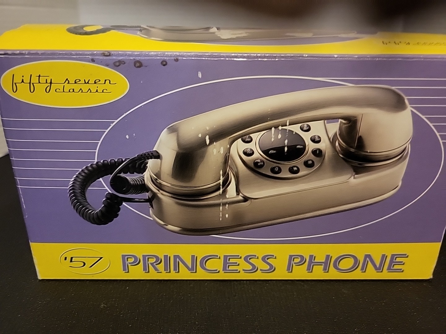Elegant Metal Brush Princess 57 Metal Brush Wall Phone Elegant Metal Brush Princess 57 Metal Brush Wall Phone