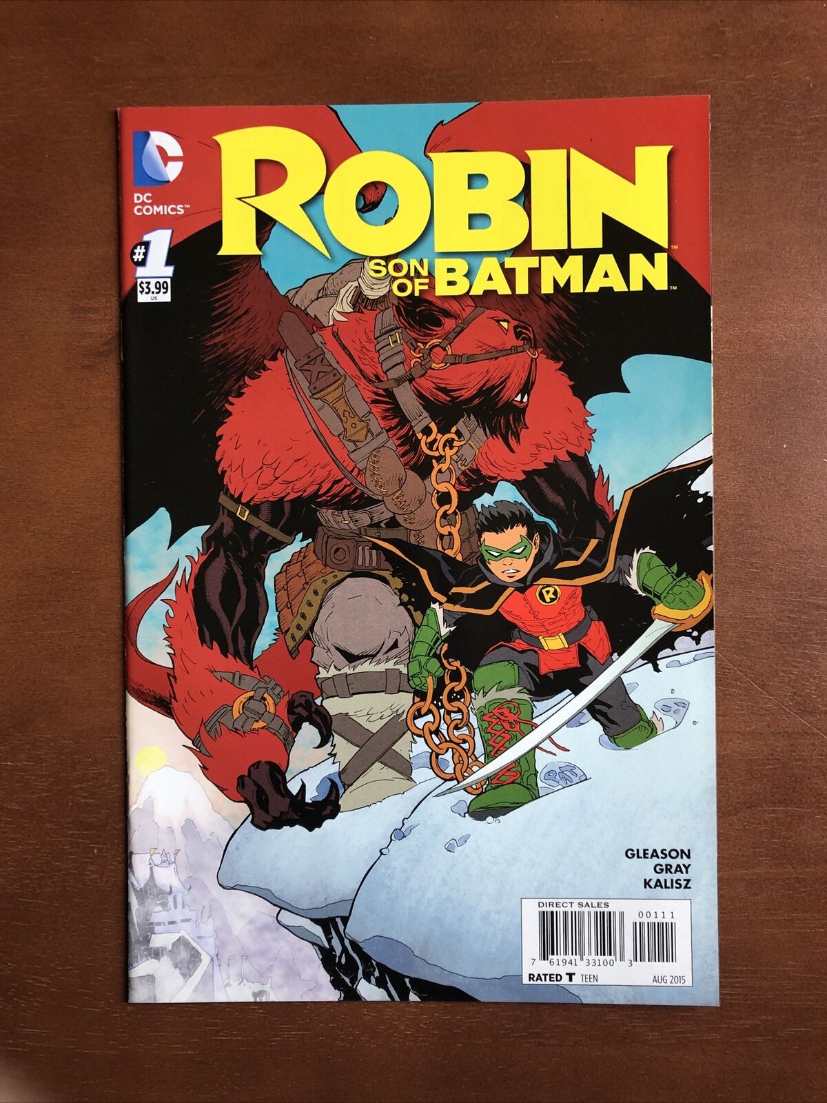 Robin Son Of Batman #1 (2015) 9.2 NM DC Key Issue Comic Book High Grade