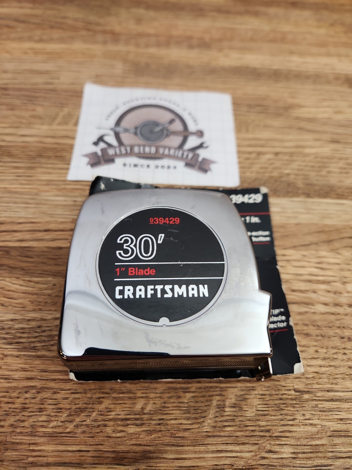 NOS Sears Craftsman USA Nos 30’ Tape Measure 39429 Locking Tough Tip, USA NOS Sears Craftsman USA Nos 30’ Tape Measure 39429 Locking Tough Tip, USA