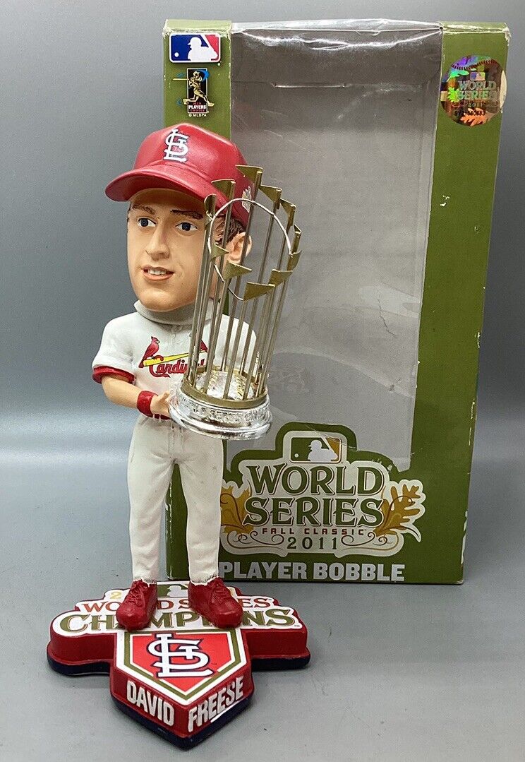 2011 MLB Forever Collectibles David Freese Legends Of The Diamond Bobblehead