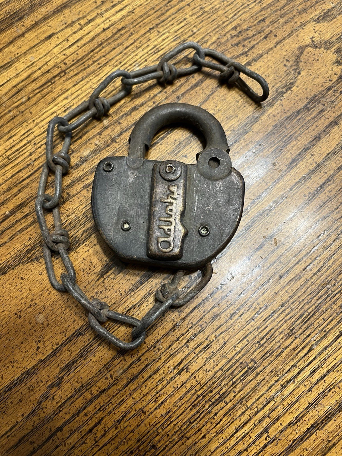 Antique Obsolete Adlake Baltimore & Ohio Railroad Lock B&O Antique Obsolete Adlake Baltimore & Ohio Railroad Lock B&O