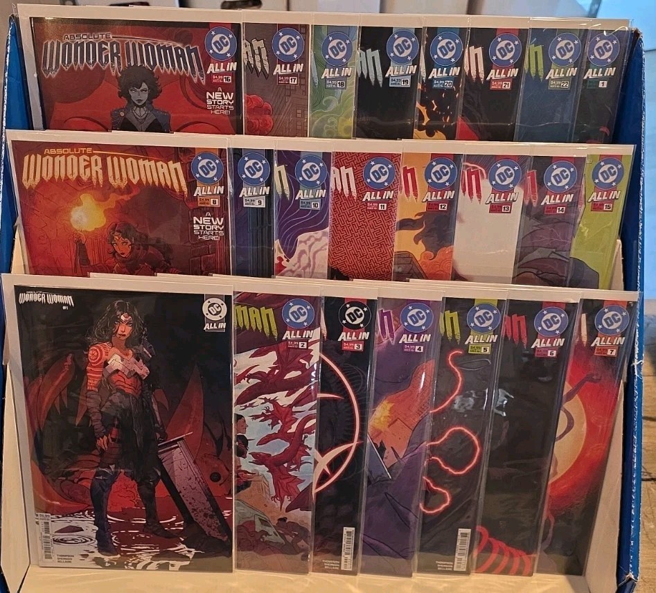 ABSOLUTE WONDER WOMAN #1-22 + ANNUAL 1 (DC) FULL RUN/ CURRENT PRINTINGS/ NM-/+ ABSOLUTE WONDER WOMAN #1-22 + ANNUAL 1 (DC) FULL RUN/ CURRENT PRINTINGS/ NM-/+
