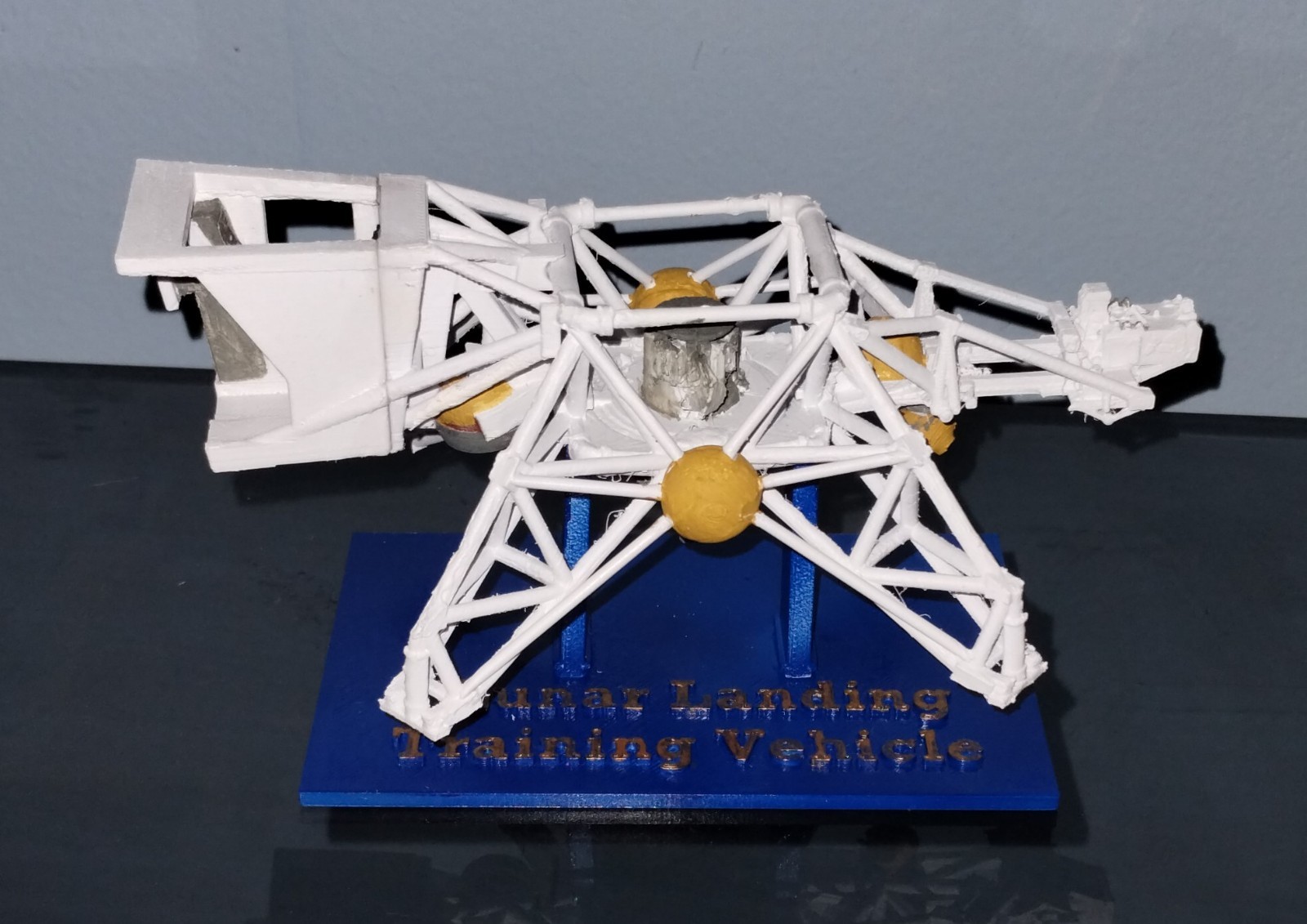 Custom 1/48 NASA Apollo Lunar Landing Training Vehicle LLTV 28 pc model kit