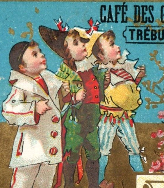 1880s-90s French Gourmet Chocolat Trébucien Flower Girls Cooks Lot Of 4 F159 1880s-90s French Gourmet Chocolat Trébucien Flower Girls Cooks Lot Of 4 F159
