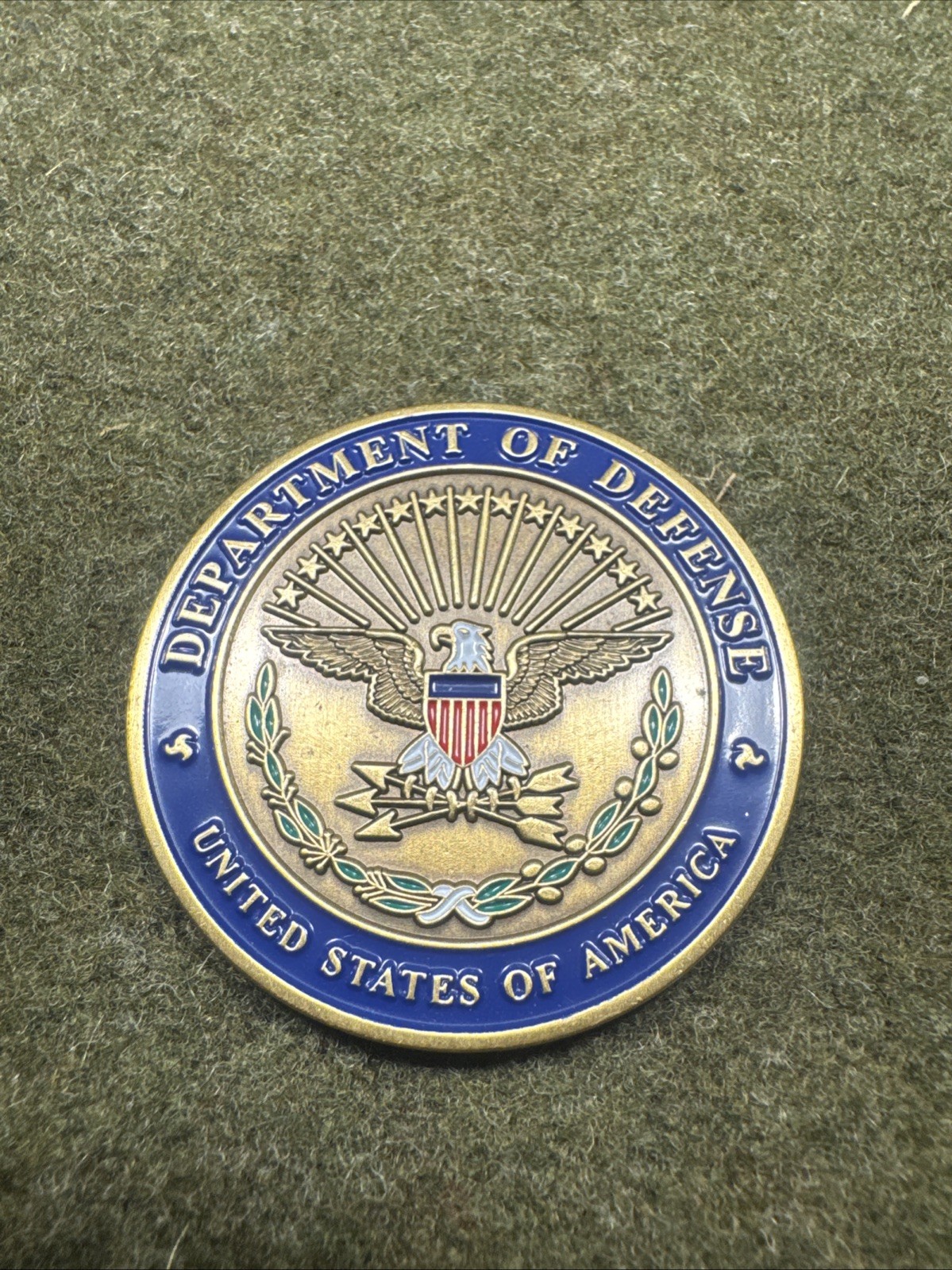 UNITED STATES UNDER SECRETARY OF DEFENSE CHALLENGE COIN UNITED STATES UNDER SECRETARY OF DEFENSE CHALLENGE COIN