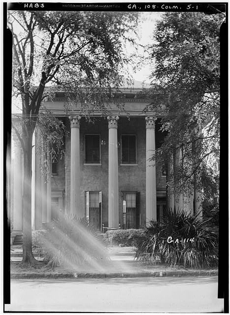 Photo:Columbus Georgia Swift Mansion 1857 Greek Revival House HABS