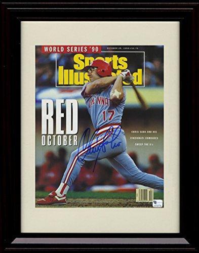 Framed 8x10 Chris Sabo SI Autograph Replica Print - Red October