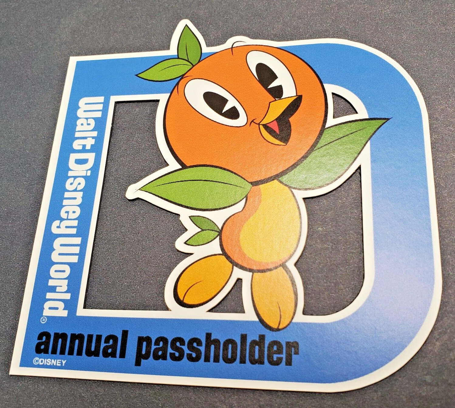 Walt Disney World Passholder 2022 Orange Bird AP Magnet (Fan-Art Based)
