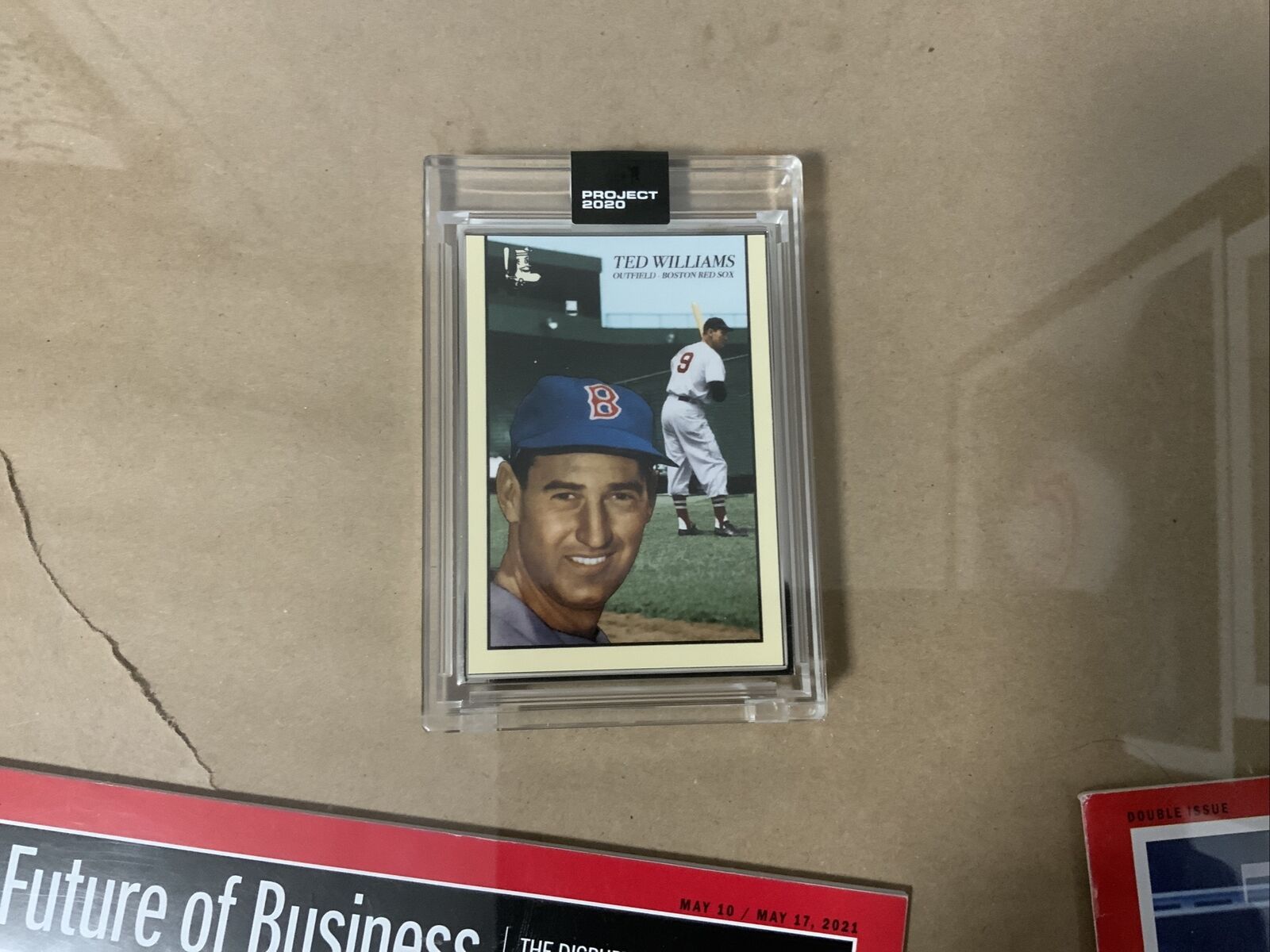 Topps Project 2020 #90 Ted Williams by Oldmanalan Artist Proof AP18/20