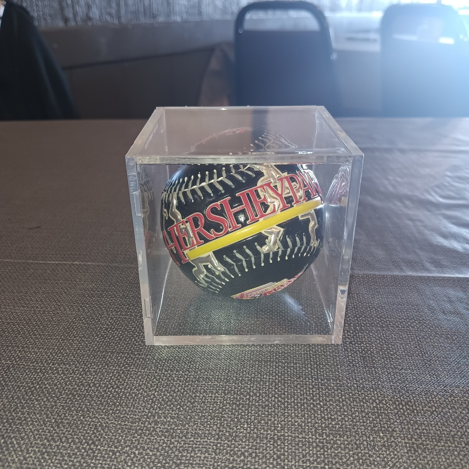 Rare Hershey Park Lightning Racer Embossed Baseball Rare Hershey Park Lightning Racer Embossed Baseball