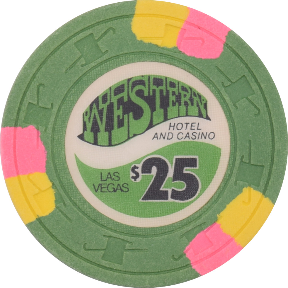Western Casino Las Vegas Nevada $25 Chip 1971