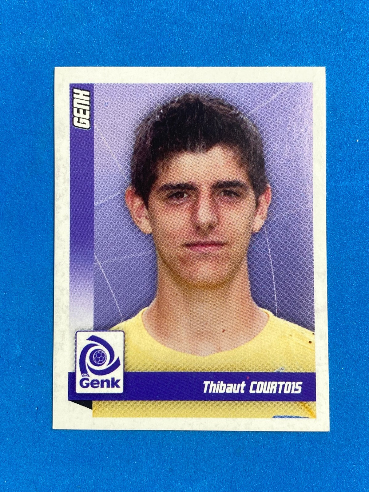 Thibaut Courtois Rookie Sticker Panini Football Belgium 2011 Genk #142