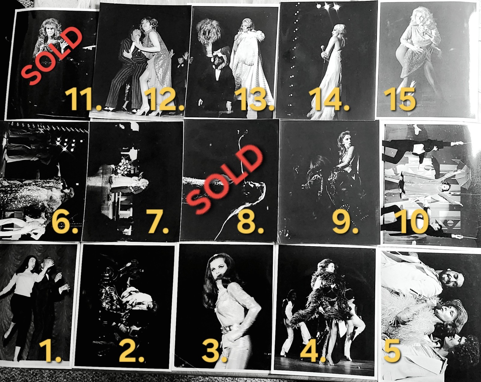 72 Original 8x10 Photographs of Ann Margaret at $9 ea. Refer to Number on photo 72 Original 8x10 Photographs of Ann Margaret at $9 ea. Refer to Number on photo