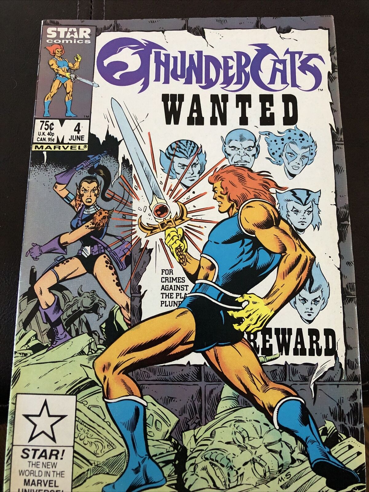 Star Comics 1986 Thundercats Wanted Volume 1 #4