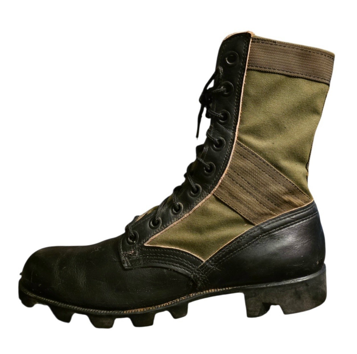 Vintage 1968 US Army Vietnam Jungle Boots 9N McRae Ro-Search Spike Protective