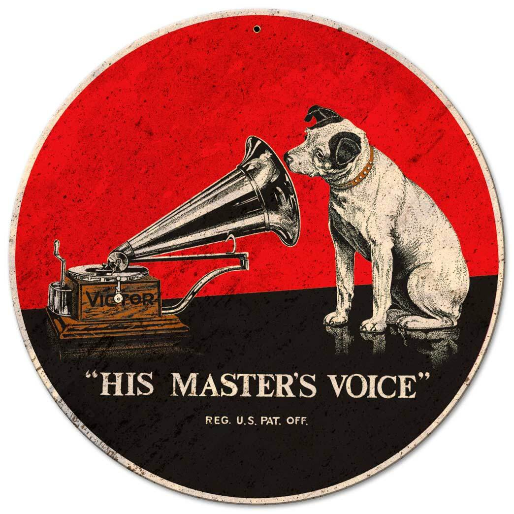 RCA VICTOR PLAYER NIPPER THE DOG HEAVY DUTY USA MADE 14 RCA VICTOR PLAYER NIPPER THE DOG HEAVY DUTY USA MADE 14
