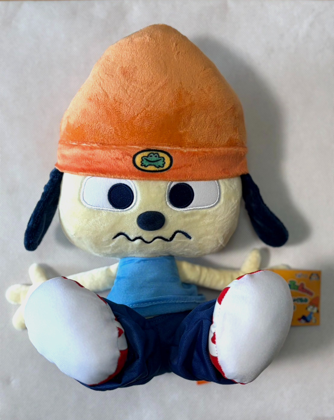 Parappa The Rapper Big Plush 12 inch Arcade Prize Stuffed Doll New Japan Parappa The Rapper Big Plush 12 inch Arcade Prize Stuffed Doll New Japan