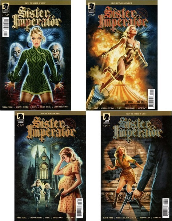 Sister Imperator #1-4 complete set Ghost Tobias Forge Dark Horse Comics 2025