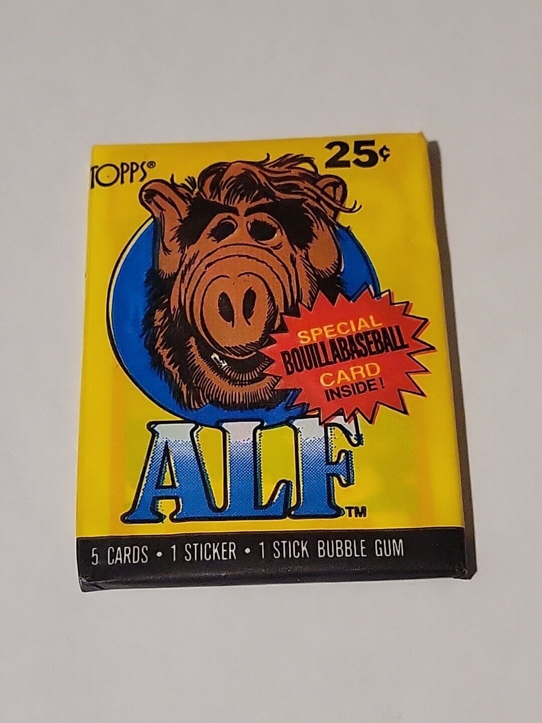 Vintage 1987 Topps  ALF -Series 1 -Trading Card Wax Pack Factory Sealed