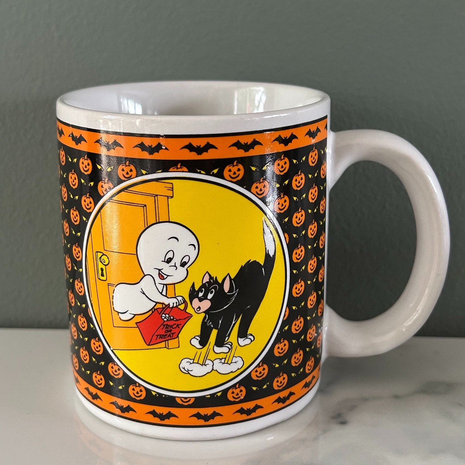 Vintage 1986 Casper Friendly Ghost Halloween Mugs - 19.99 ea/Buy More Save More Vintage 1986 Casper Friendly Ghost Halloween Mugs - 19.99 ea/Buy More Save More