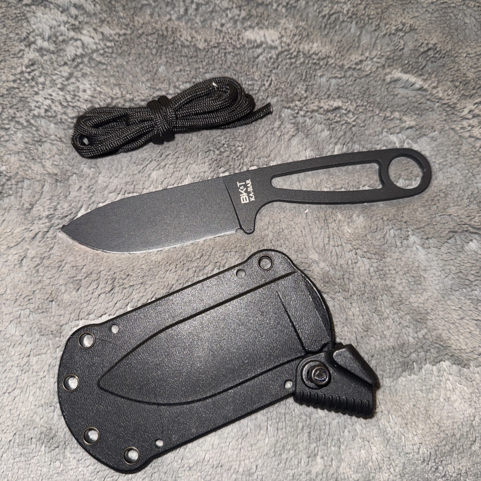 NEW KABAR BECKER BK14 ESKABAR NECK USA MADE FIXED KNIFE & SHEATH NEW KABAR BECKER BK14 ESKABAR NECK USA MADE FIXED KNIFE & SHEATH