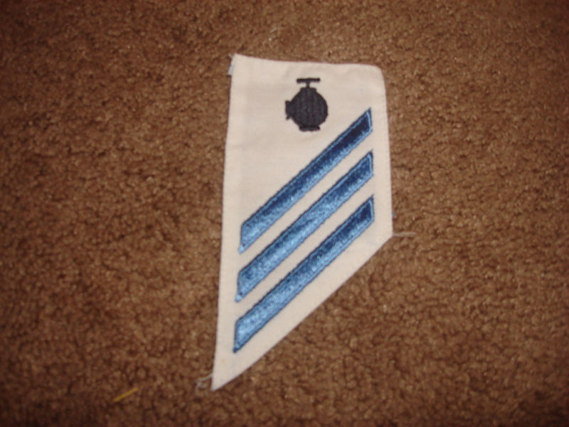 NAVY RATING PATCH USN UTILITIESMAN UT E-3 SUMMER DRESS WHITES NAVY RATING PATCH USN UTILITIESMAN UT E-3 SUMMER DRESS WHITES