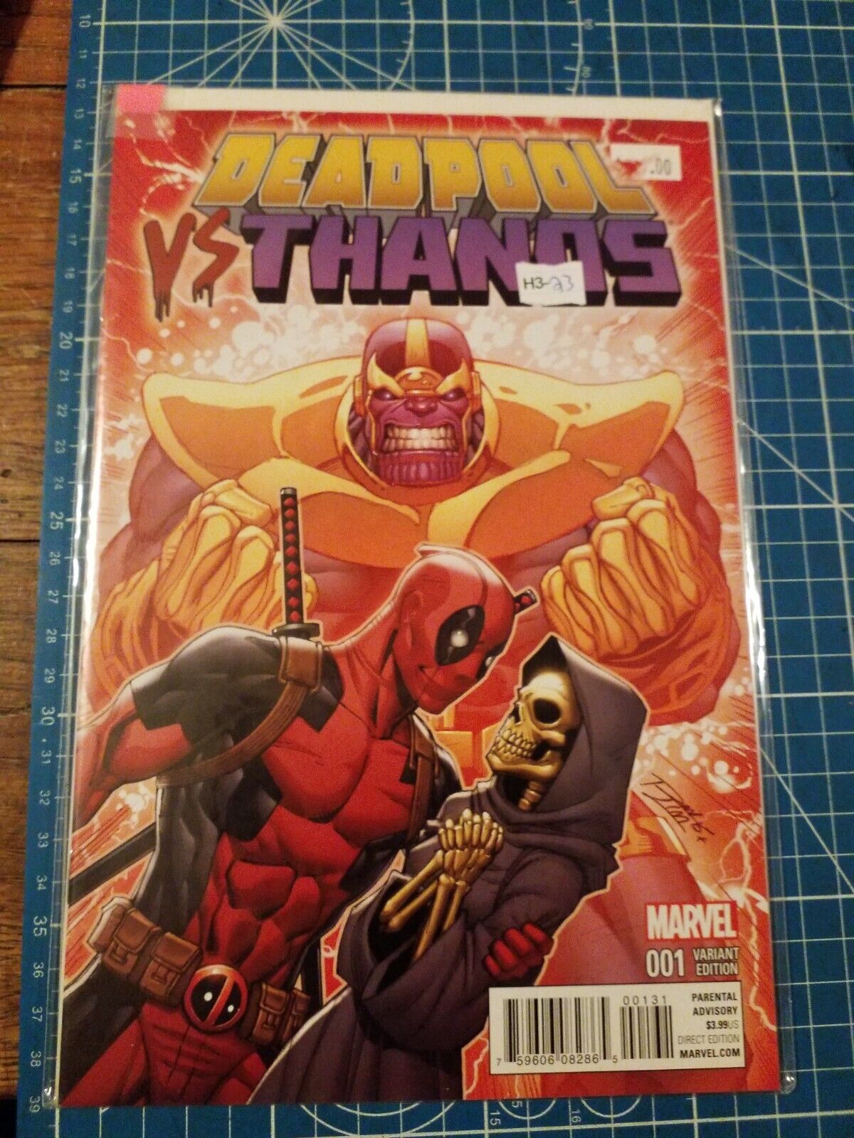 Deadpool vs Thanos 1 Marvel Comics 9.6 H3-23 Variant