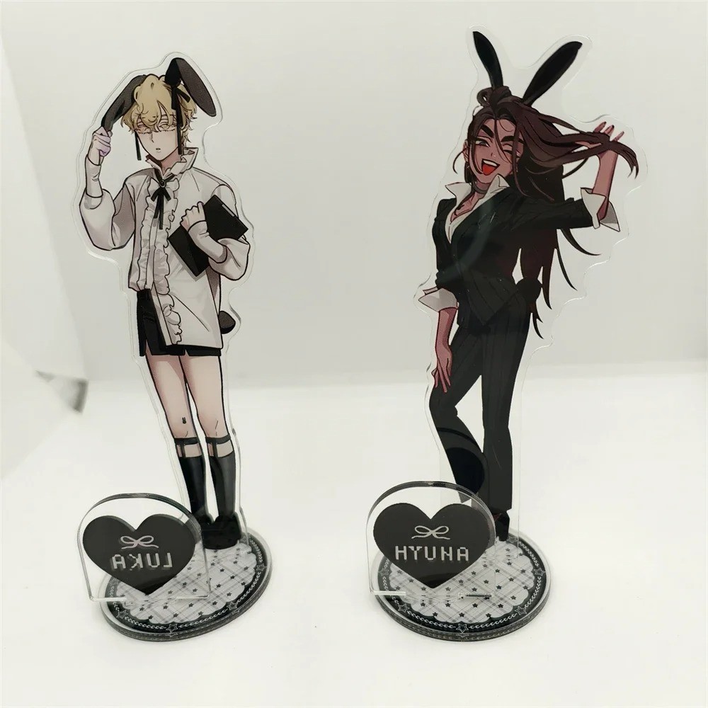 2Pcs/Set Alien Stage Mizi/Sua Acrylic Desktop Stand Figure Collection Decor Gift 2Pcs/Set Alien Stage Mizi/Sua Acrylic Desktop Stand Figure Collection Decor Gift