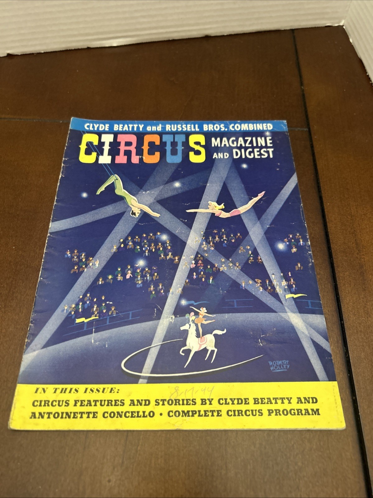1944 Circus Magazine and Digest Program Clyde Beatty & Russell Bros Combined 1944 Circus Magazine and Digest Program Clyde Beatty & Russell Bros Combined