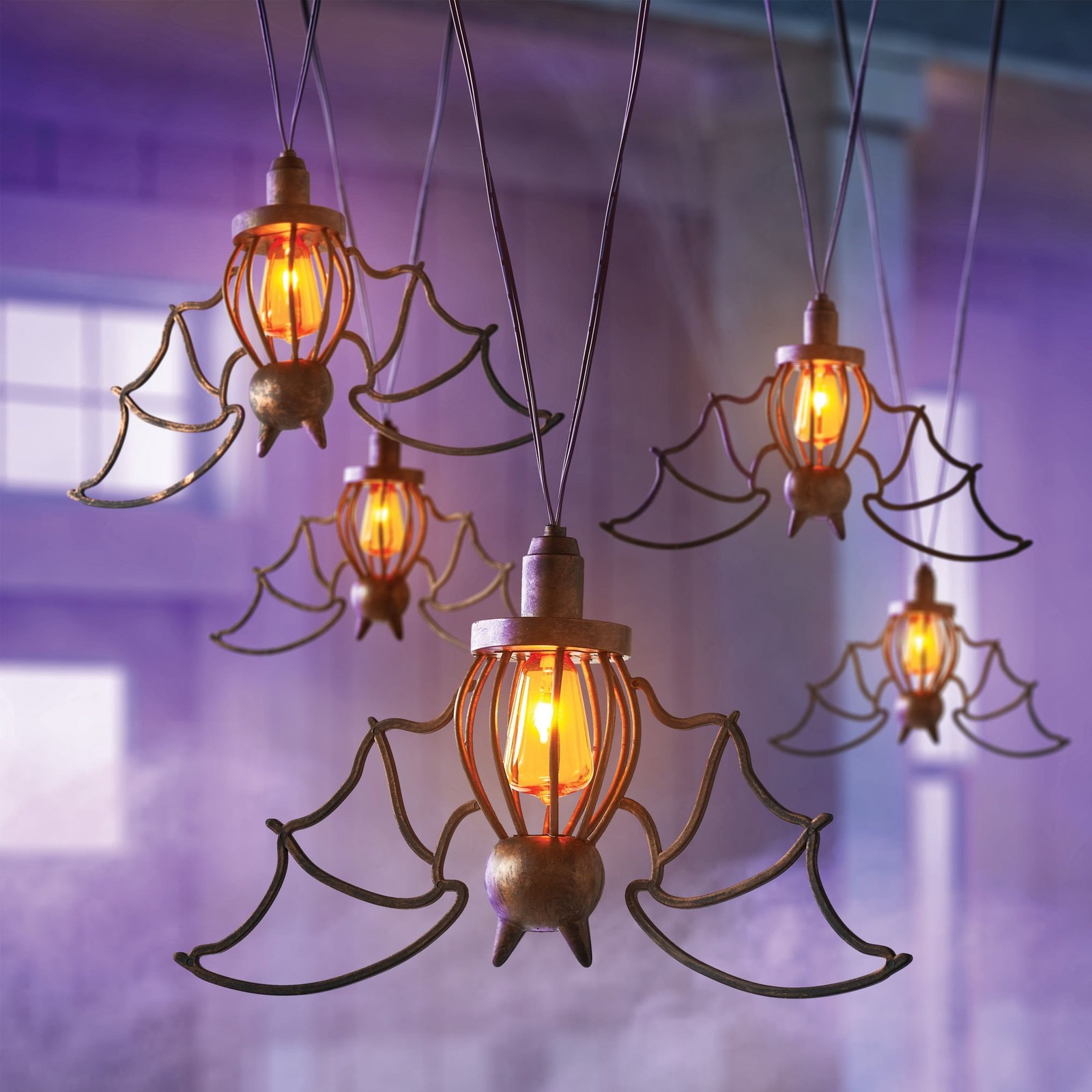 Member's Mark Halloween Flame Lights, Set of 5