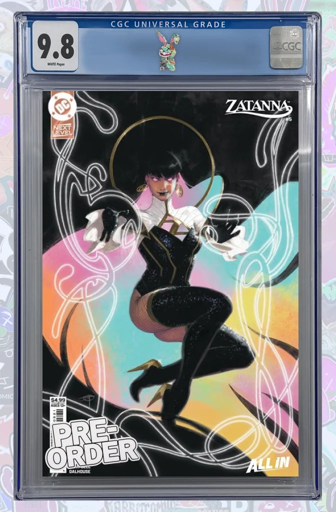ZATANNA (2026) #5 CVR B DAVID TALASKI | CGC 9.8 | PREORDER ZATANNA (2026) #5 CVR B DAVID TALASKI | CGC 9.8 | PREORDER