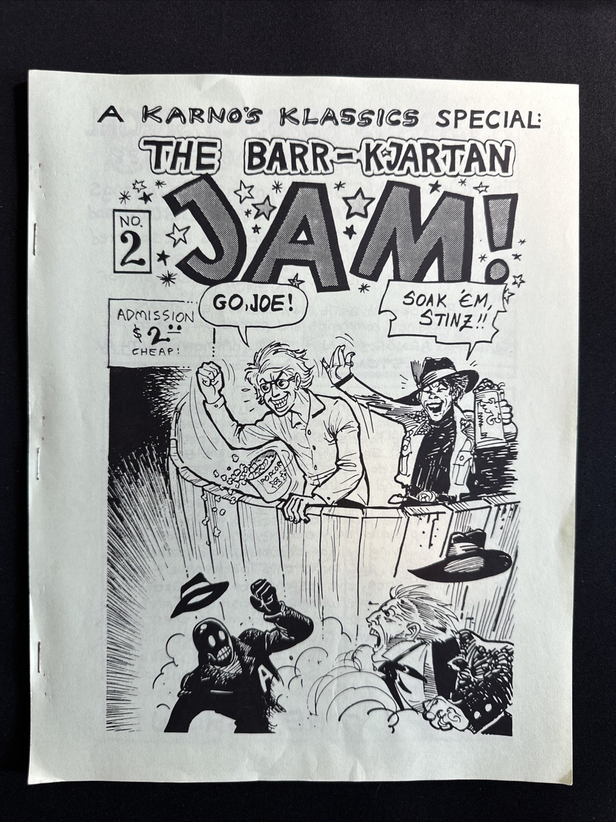 Karnos Klassics Special #2 1988 The Barr-KJartan JAM Underground Comic HTF