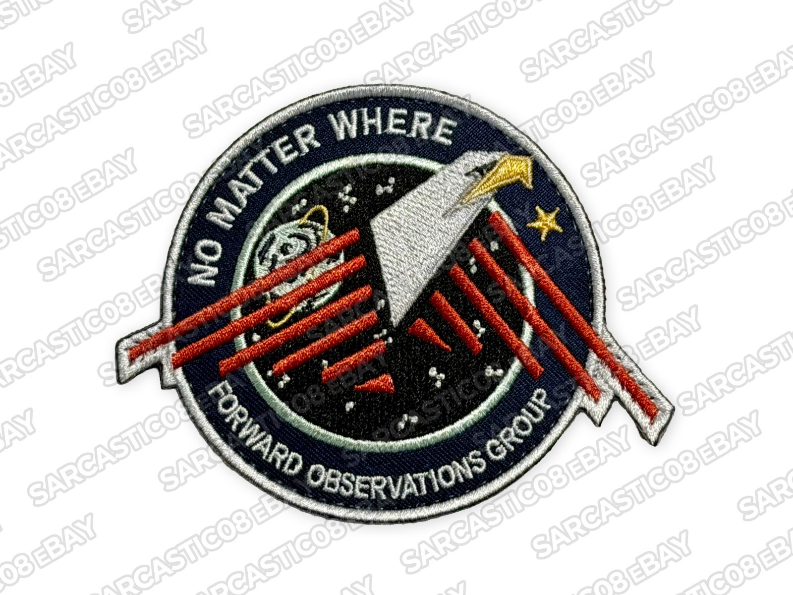 AUTHENTIC Forward Observations Group FOG No Matter Where Patch NEW AUTHENTIC Forward Observations Group FOG No Matter Where Patch NEW