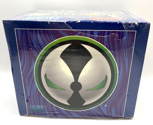 Vtg. Spawn, Lot Of 36 Packs, Powercardz Booster Packs In Factory Sealed Box