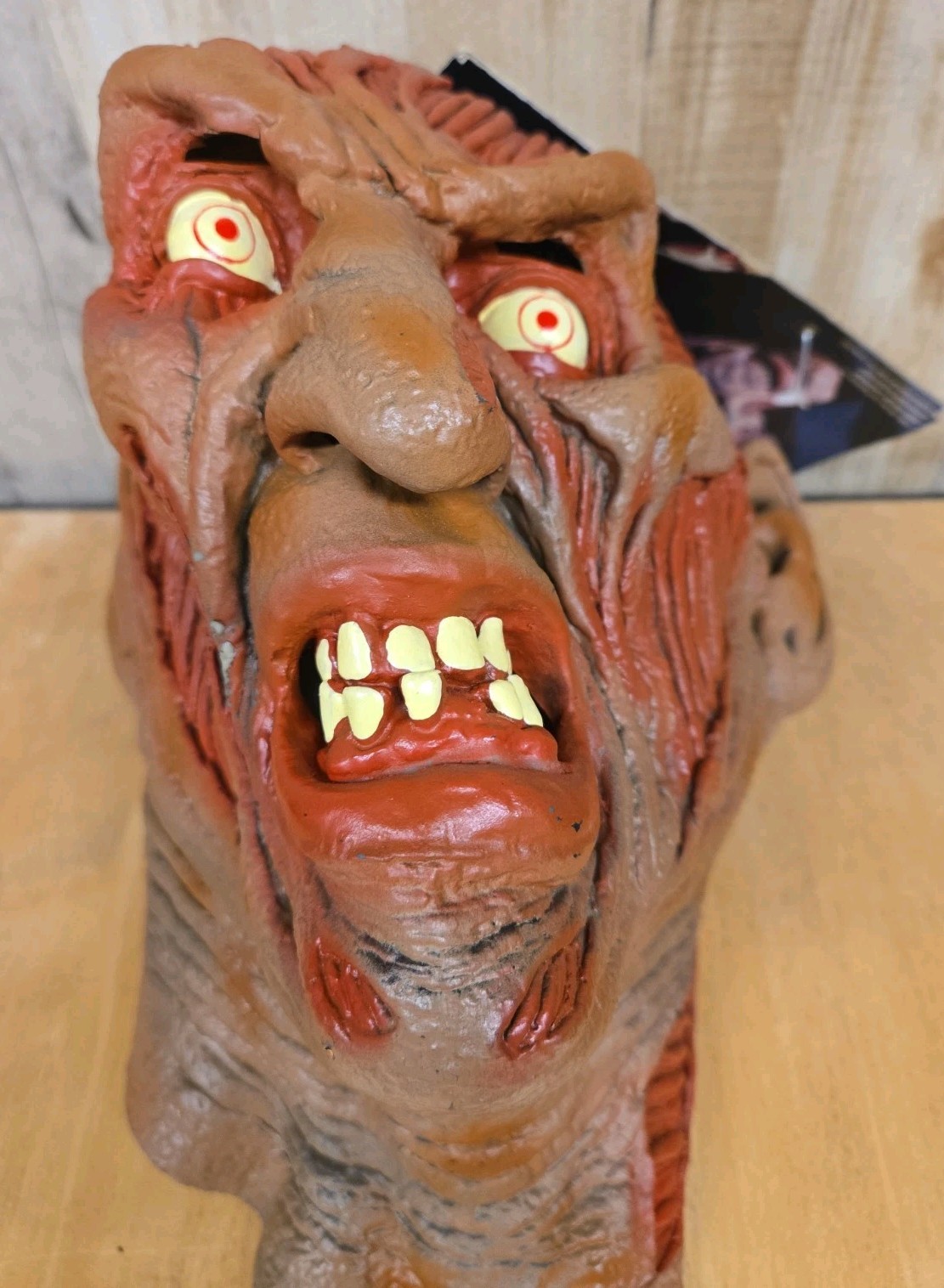 Vtg 90's Brand New With Tags Freddy Krueger Halloween Mask 1997 RARE BETTA OLD Vtg 90's Brand New With Tags Freddy Krueger Halloween Mask 1997 RARE BETTA OLD