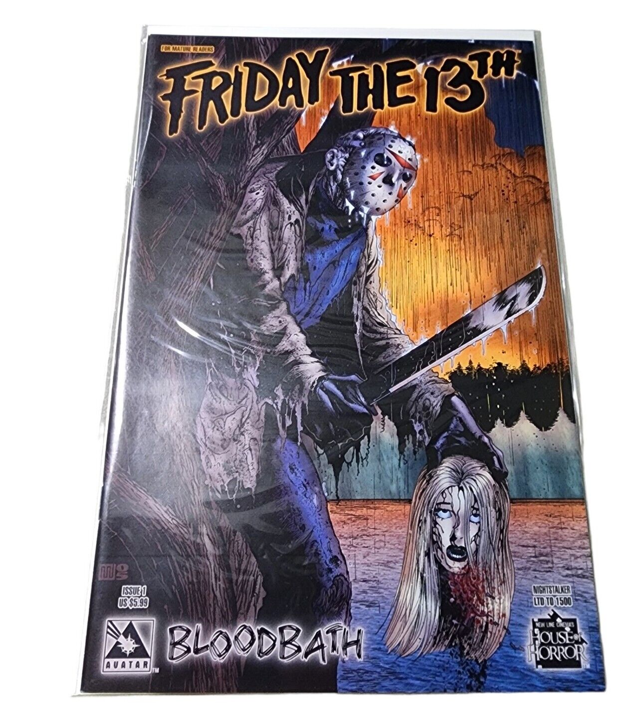 FRIDAY THE 13TH BLOODBATH #1 NIGHTSTALKER COVER LIMITED TO 1500