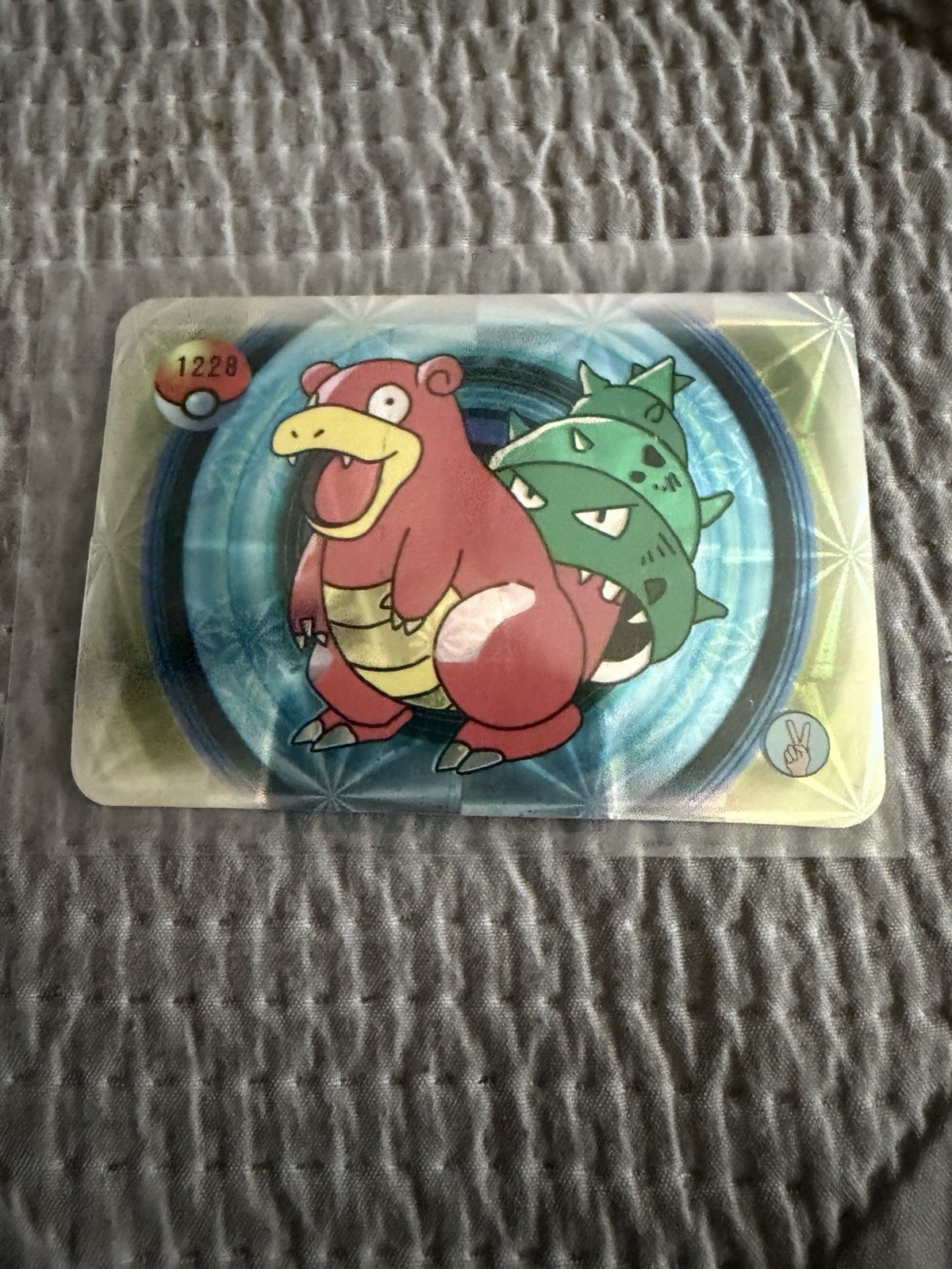 Rare Silver Set Slowbro #1228 Pokémon Vintage Prism Vending, Pocket Monster Rare Silver Set Slowbro #1228 Pokémon Vintage Prism Vending, Pocket Monster