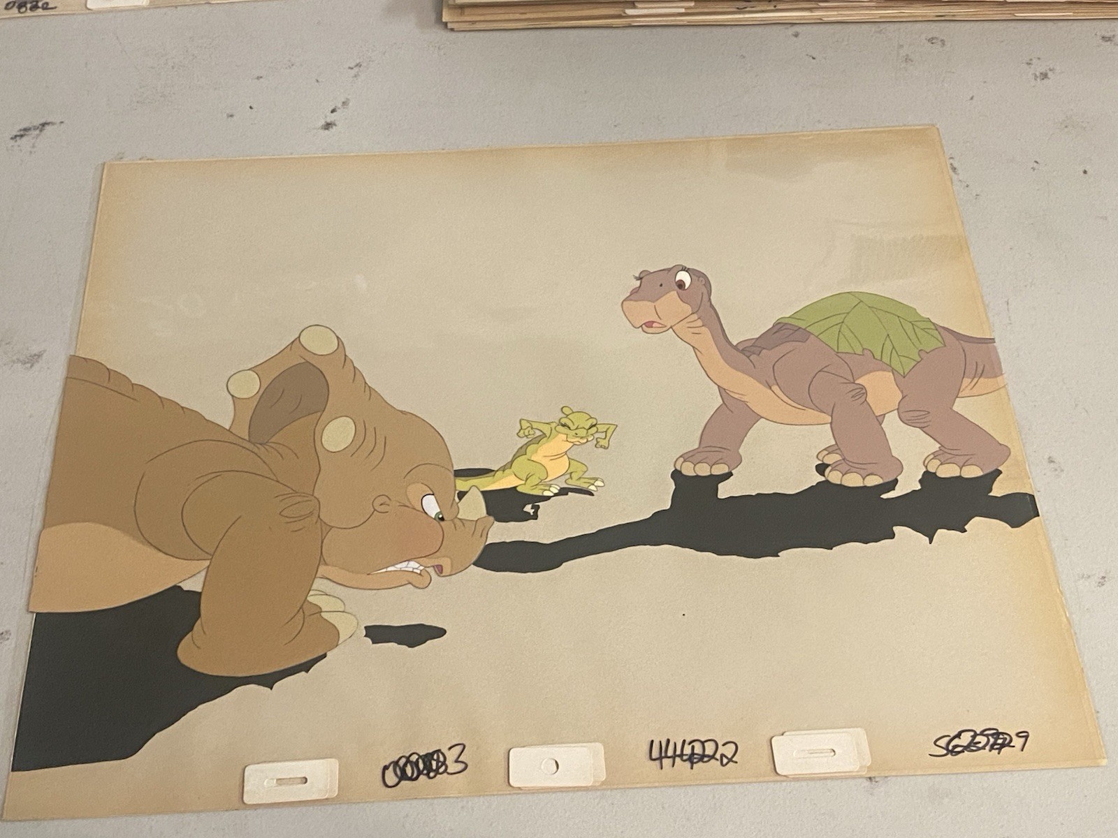 Land Before Time Original Movie Cel 1988