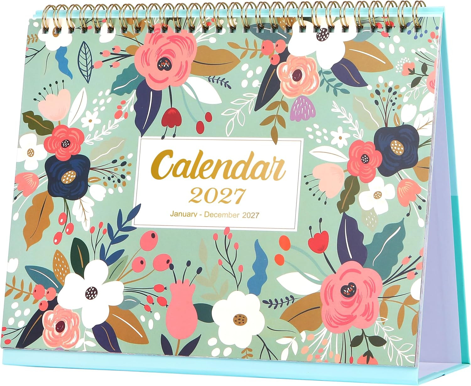 2027 Desk Calendar - Desk Calendar 2027, Jan. 2027 - Dec. 2027, 9.8