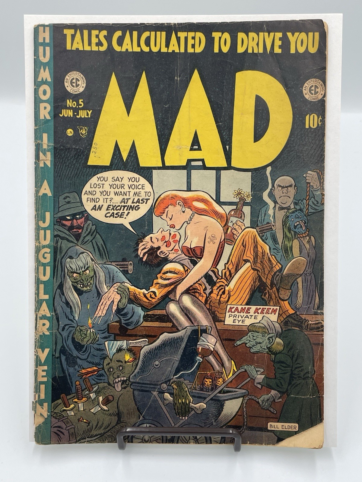Vintage EC Comic Tales Calculated To Drive You Mad #5 1953 RARE Low Print Vintage EC Comic Tales Calculated To Drive You Mad #5 1953 RARE Low Print
