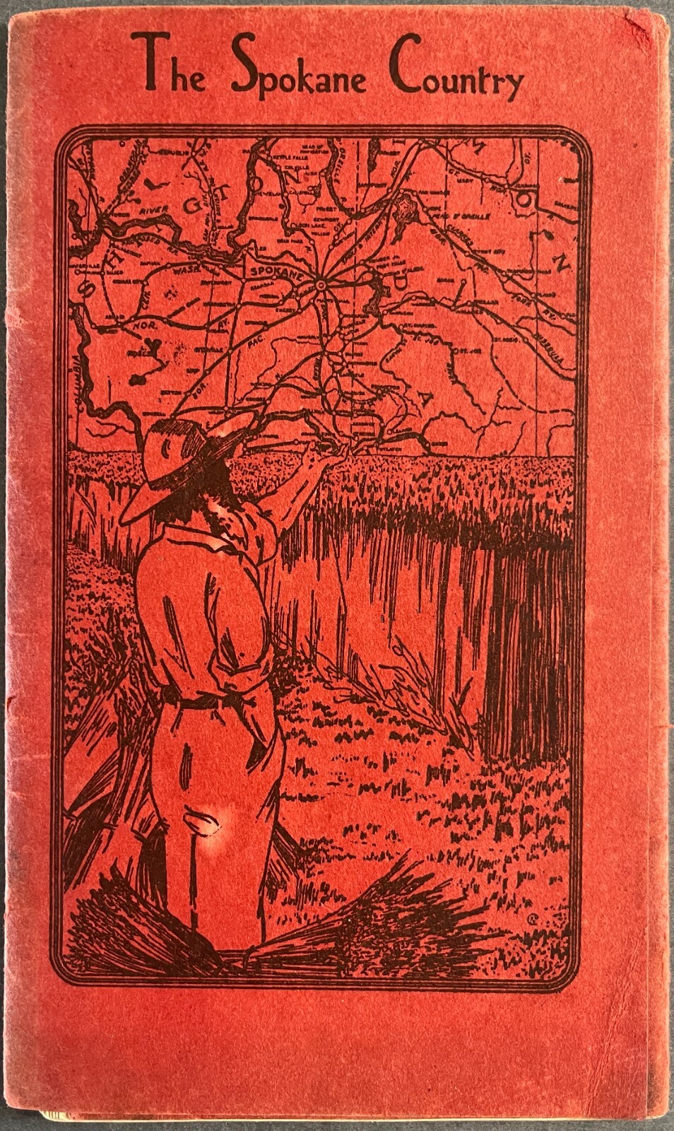 1904 Spokane Washington Chamber of Commerce Pamphlet The Spokane Country Foldout