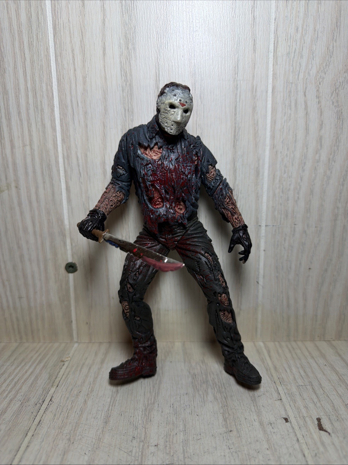 Jason Vorhees Rare McFARLAND Toys 1998 MOVIE MANIACS FRIDAY THE 13TH JASON Statu Jason Vorhees Rare McFARLAND Toys 1998 MOVIE MANIACS FRIDAY THE 13TH JASON Statu