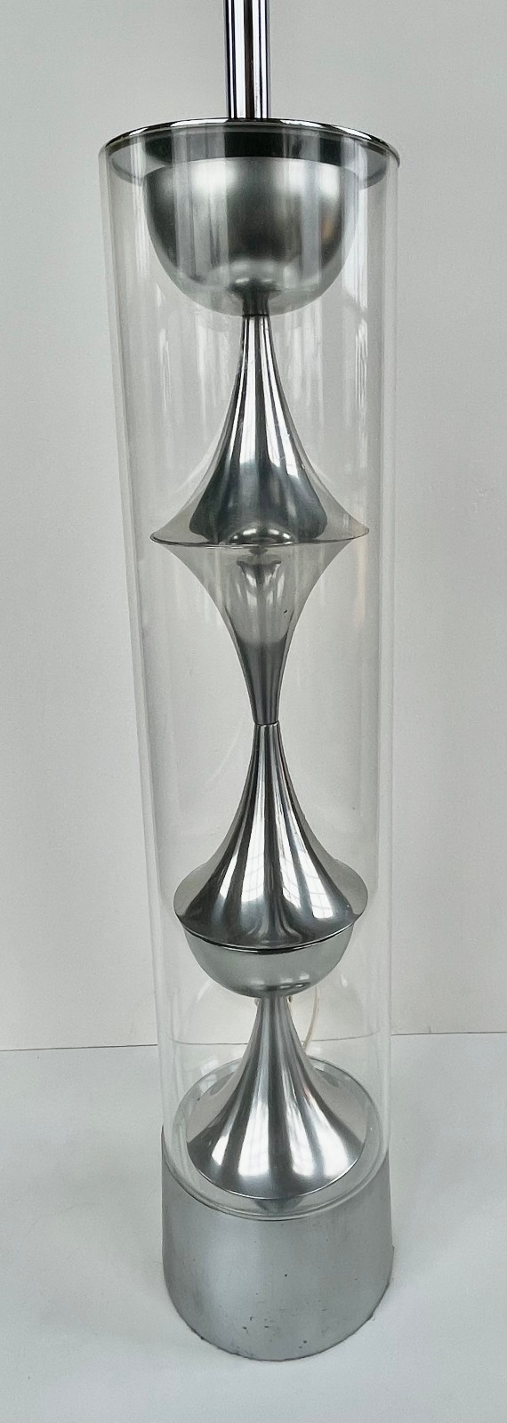 1960s MUTUAL SUNSET Lamp Company Metal Sculpture Lucite MCM Mid Century Modern 1960s MUTUAL SUNSET Lamp Company Metal Sculpture Lucite MCM Mid Century Modern
